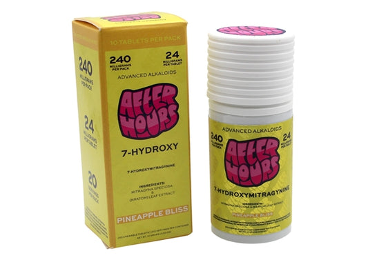 After Hours 7-OH 24mg - Pineapple Bliss - 10-Tablet