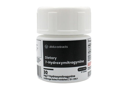 Alvita Extracts 7-Oh - Black Label - 10-Tablets – 300mg