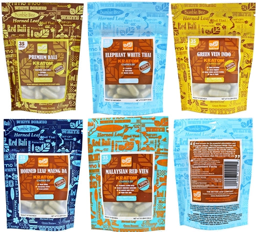 Bumble Bee Premium Kratom - 35 Capsules