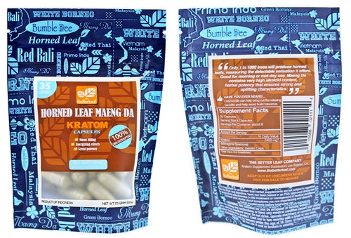 Bumble Bee Premium Kratom - 35 Capsules
