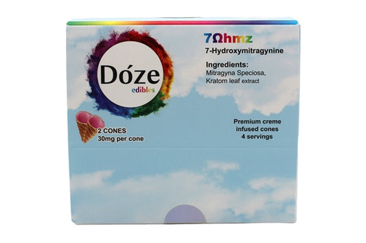 Doze Edibles 30mg 7-OH Cones
