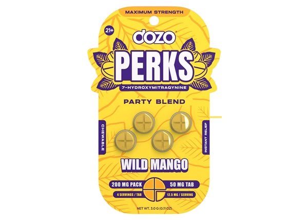Dozo Perks 7-OH 50mg 4-Tablet