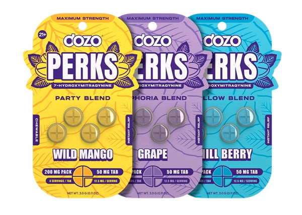 Dozo Perks 7-OH 50mg 4-Tablet