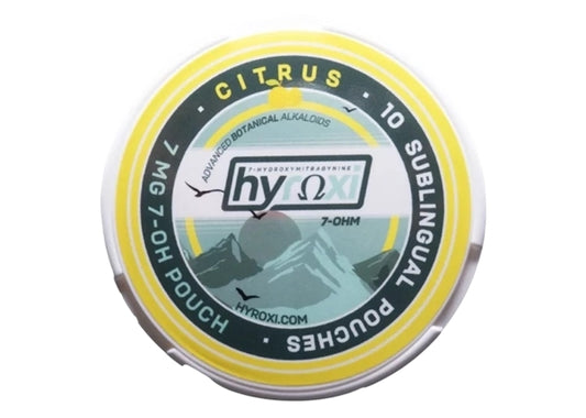 Hyroxi 7mg 7-OH Pouches – Citrus Punch
