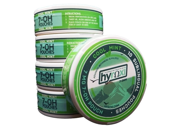Hyroxi 7mg 7-OH Pouches - Cool Mint