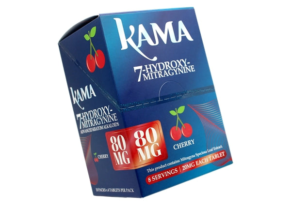 KAMA 80mg 7-OH Kratom Extract 4-Tablets