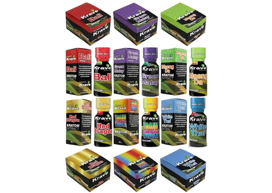 Krave Kratom Extract Shots 12pk