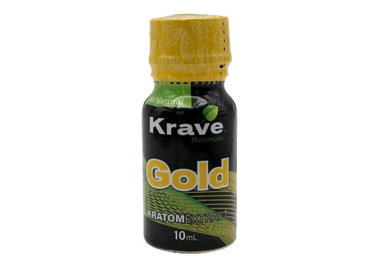 Krave Kratom Extract Shot – Gold