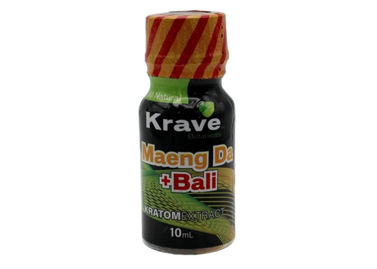 Krave Kratom Extract Shot – Maeng Da + Bali