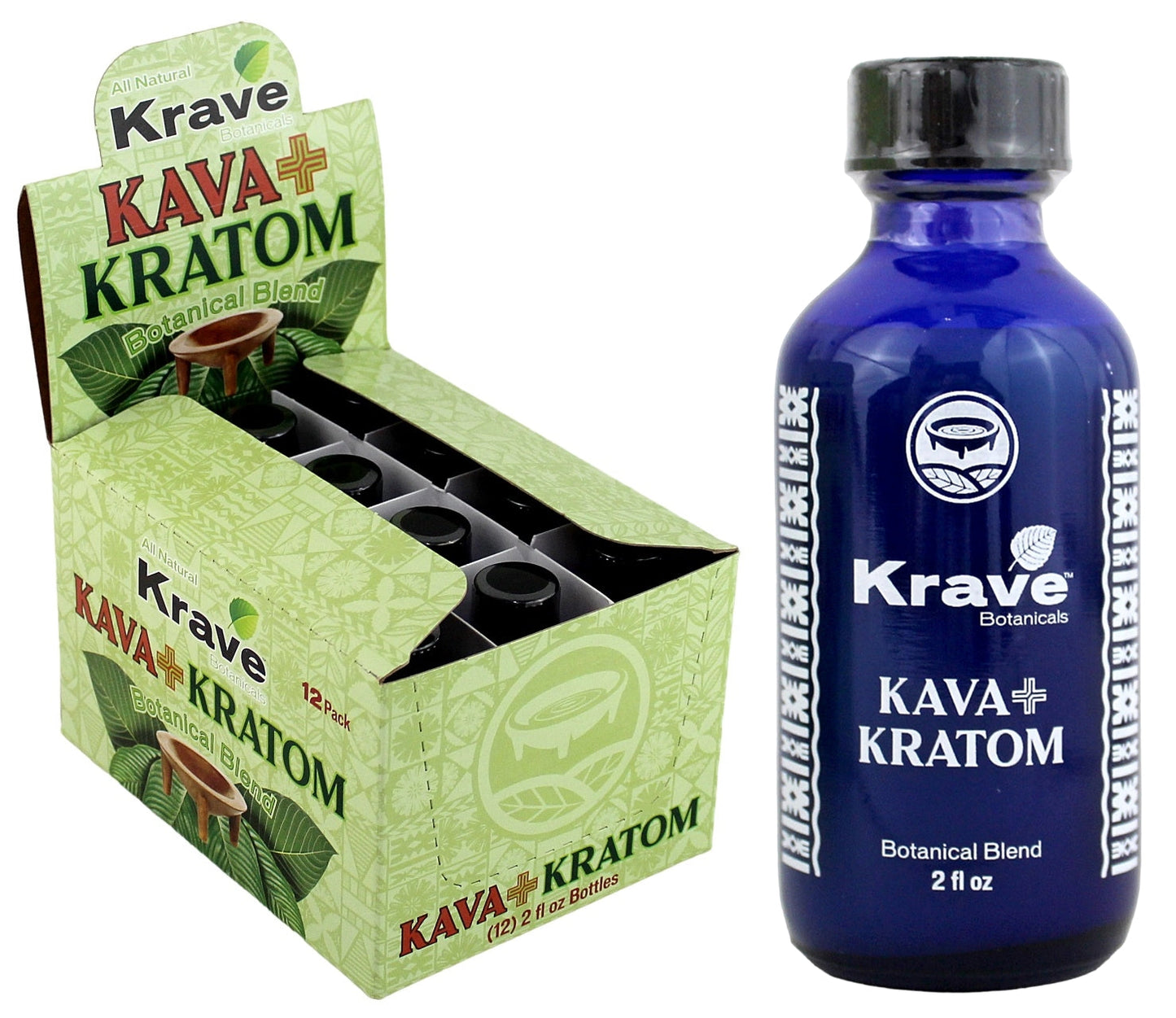 Krave Kratom Extract Shots 12pk