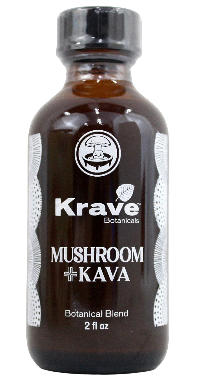 Krave Botanicals Extract Shot - Mushroom + Kava