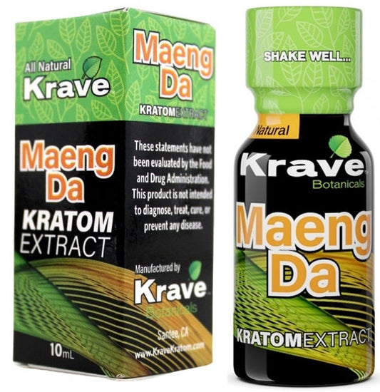 Krave Kratom Extract Shot - Maeng Da