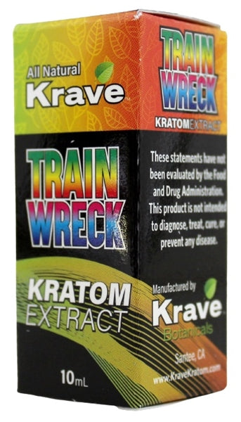 Krave Kratom Extract Shot - Train Wreck