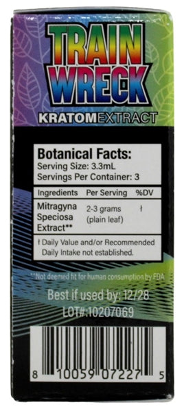 Krave Kratom Extract Shot - Train Wreck