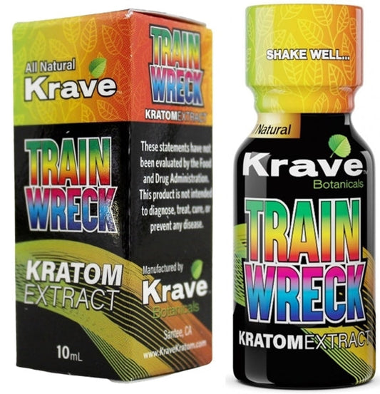 Krave Kratom Extract Shot - Train Wreck