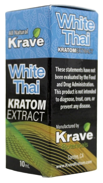 Krave Kratom Extract Shot - White Thai