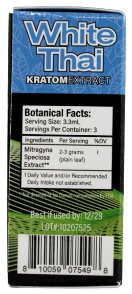 Krave Kratom Extract Shot - White Thai