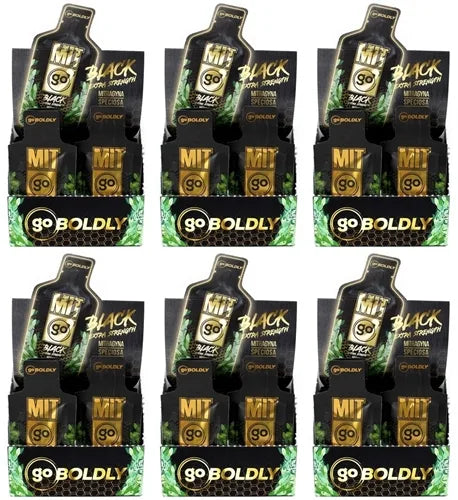 MITgo Black Extra Strength Liquid Kratom Shot Pouch 12pk