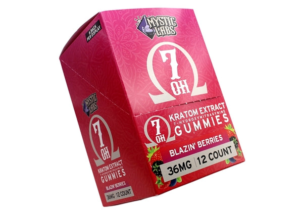 Mystic Labs 36mg 7-OH Kratom Extract Gummies