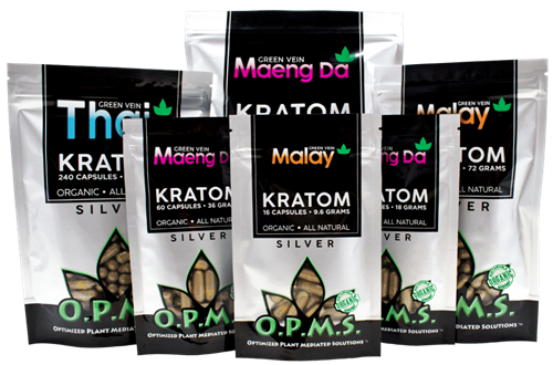 OPMS Silver 36g - 60caps Kratom