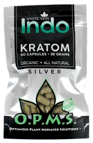 OPMS Silver 36g - 60caps Kratom