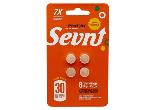 Sevn Orange Oasis 30mg 7-OH 4-Tablets