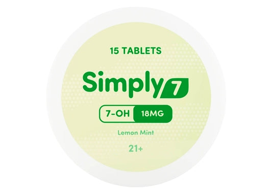 Simply7 18mg 7-OH Lemon Mint 15-Tablets