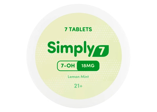 Simply7 18mg 7-OH Lemon Mint 7-Tablets