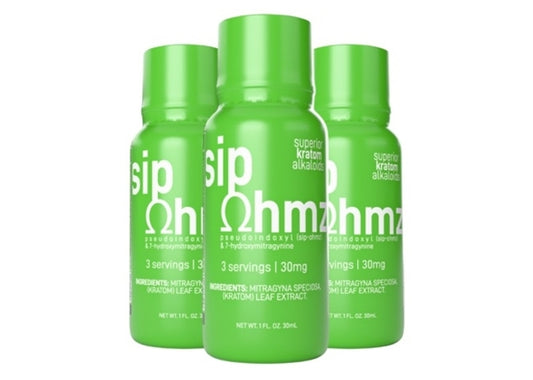 Sip Ohmz 7-OH + Pseudo 30mg Shots 6pk