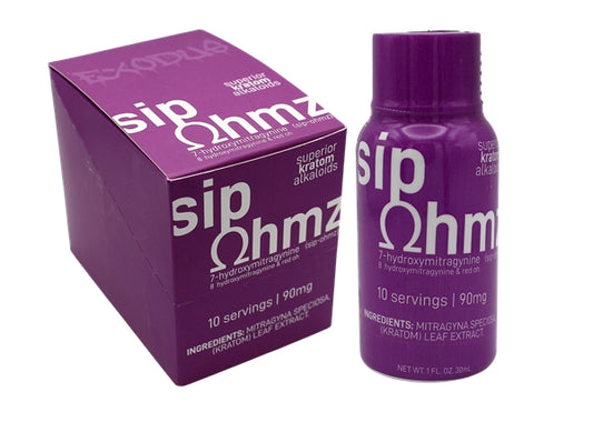 Sip Ohmz 7-OH + 8-OH + Red-OH 90mg Shots 6pk
