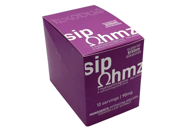 Sip Ohmz 7-OH + 8-OH + Red-OH 90mg Shots 6pk