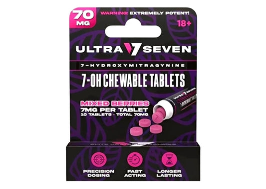 Ultra Seven 7-OH Chewable 7mg 10-Tablets