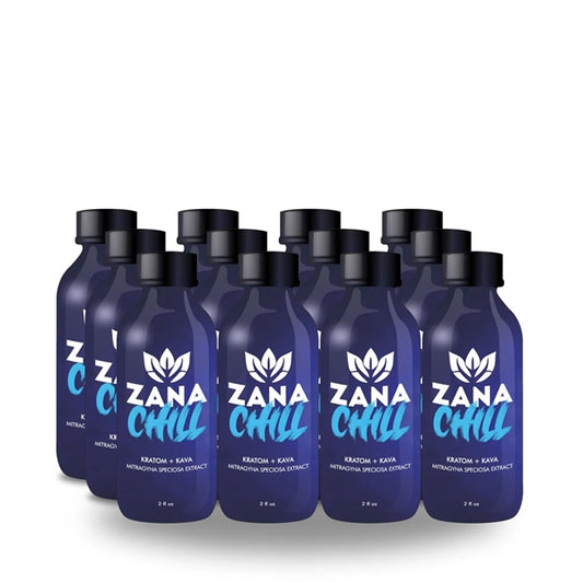 Zana Chill Kratom + Kava Shots 12pk
