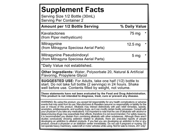 Zana Chill Kratom + Kava Shot – Original