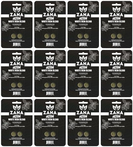 Zana 18mg 7-OH Ultra White Vein - 2-Tablet