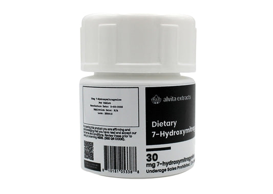 Alvita Extracts 7-Oh - Black Label - 10-Tablets – 300mg