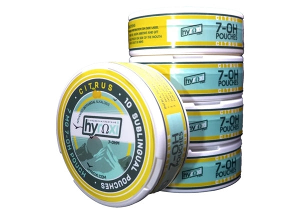 Hyroxi 7mg 7-OH Pouches – Citrus Punch