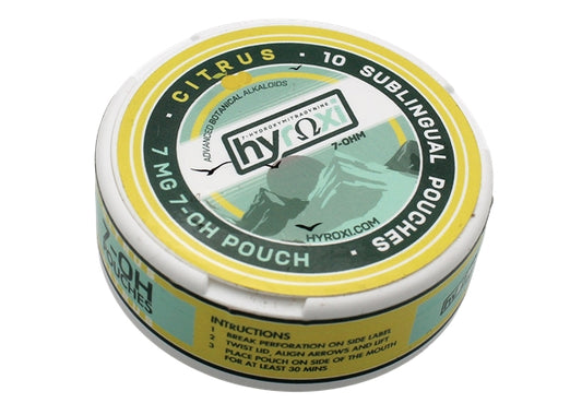 Hyroxi 7mg 7-OH Pouches – Citrus Punch