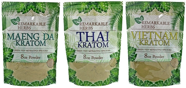 Remarkable Herbs Kratom Powder 8oz